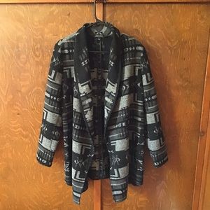Casual Aztec Print Jacket